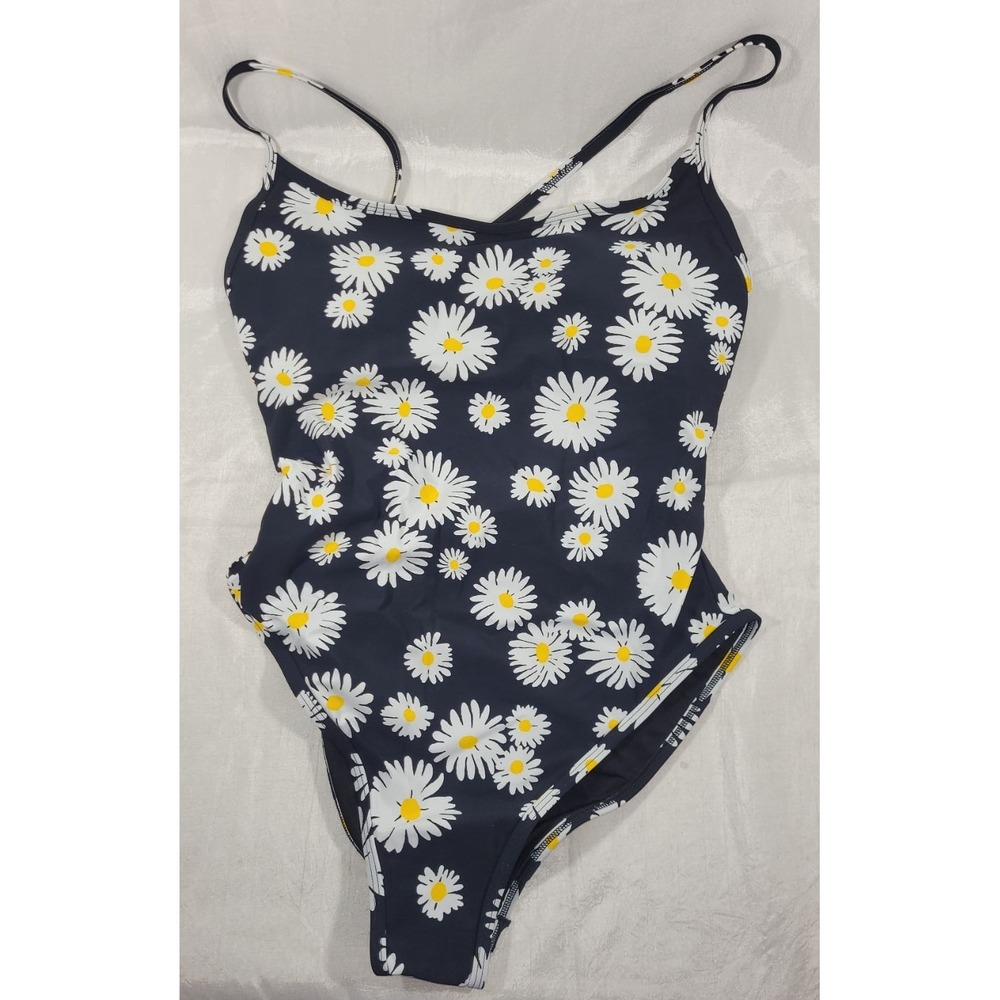 J.Crew Women's Sydney Matte 1pc Swimsuit - Vintage Daisy Print - Sz 4 - NWT $128